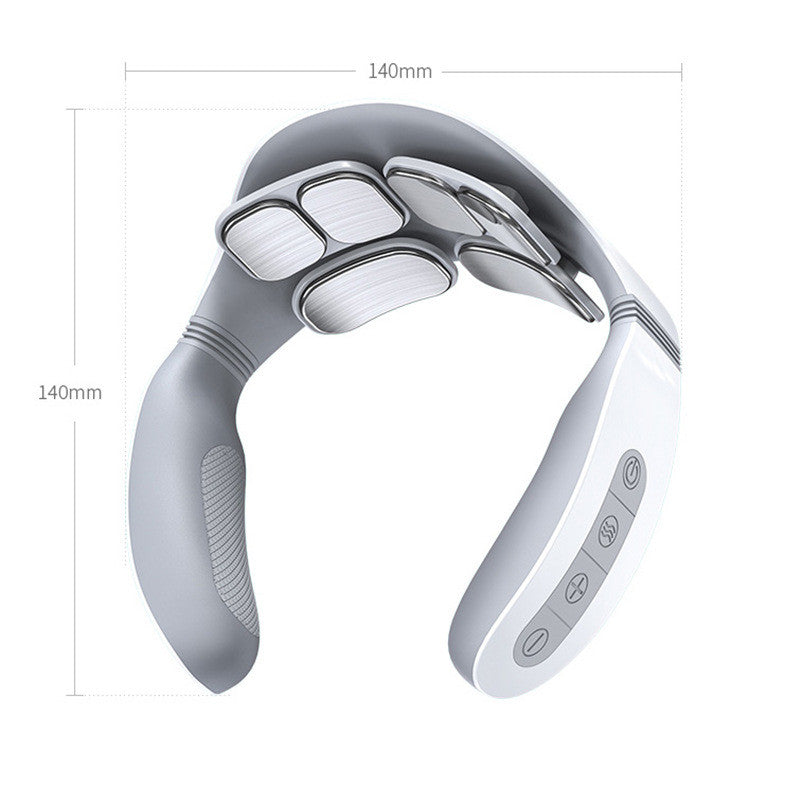 Masseur Cervical Électrique | Télécommande | Rechargeable | Livraison Offerte
