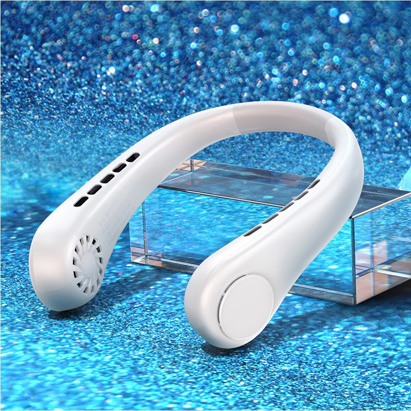 Ventilateur Tour de Cou | Sans Lames | Rechargeable | Livraison Offerte