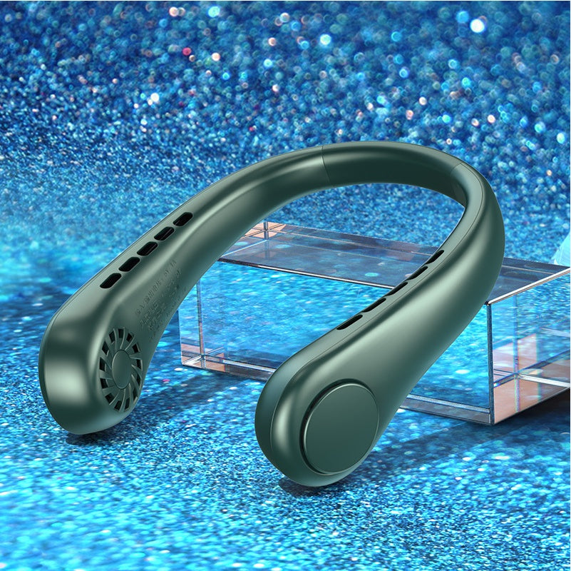 Ventilateur Tour de Cou | Sans Lames | Rechargeable | Livraison Offerte