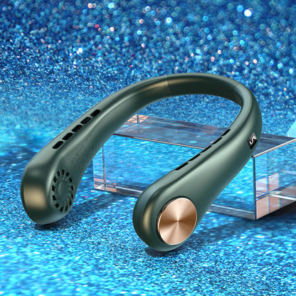 Ventilateur Tour de Cou | Sans Lames | Rechargeable | Livraison Offerte