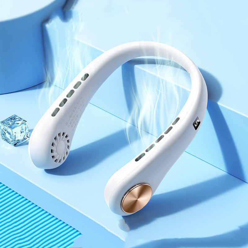 Ventilateur Tour de Cou | Sans Lames | Rechargeable | Livraison Offerte