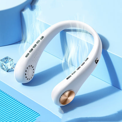 Ventilateur Tour de Cou | Sans Lames | Rechargeable | Livraison Offerte